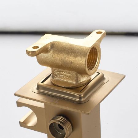 Гигиенический душ со смесителем Shevanik S127G золото