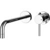 Смеситель для раковины Gessi Emporio Via tortona 44825#031 встраиваемый в стену хром