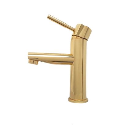 Смеситель Webert Rimini RI830102010 на раковину золото