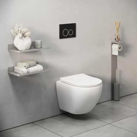 Инсталляция + кнопка смыва + унитаз Grossman Galaxy 97.4455S.01.210