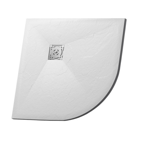 Душевой поддон из искусственного камня RGW Stone Tray (Стоун Трей) 16153100-01 100х100 белый без ножек