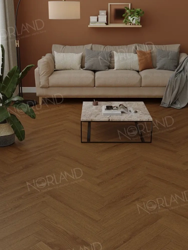 Ламинат Norland Elegant Herringbone Strong LF304-20 Дуб Этна толщина 1.2 см 34 класс 600х100 - фото 4