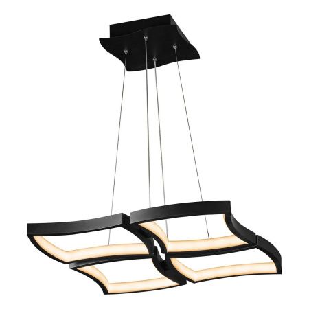 Светильник подвесной iLedex Roomy (Роомы) 8196-4-D-T BK