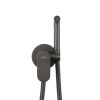 Гигиенический душ со смесителем Tokito FURO TOK-FUR-1016GM вороненая сталь