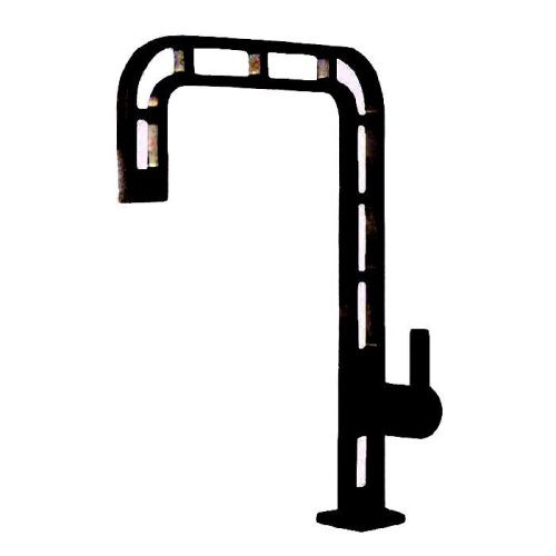 Смеситель для кухни Webert Essential ON920101560 на мойку черный - фото 2