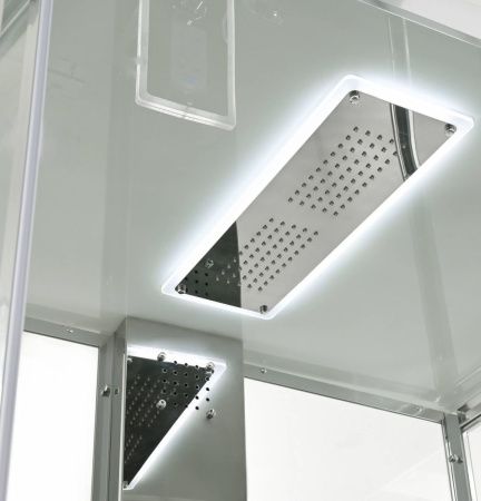 Душевая кабина AvaCan Z Z1911LED 110х90 прямоугольная с крышей ориентация универсальная
