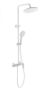 Душевая стойка Wonzon & Woghand WW-B3517-MW настенная цвет белый Душевая стойка Wonzon & Woghand WW-B3517-MW настенная цвет белый