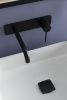 Смеситель для раковины Allen Brau Glority 5.51004-31 встраиваемый в стену черный