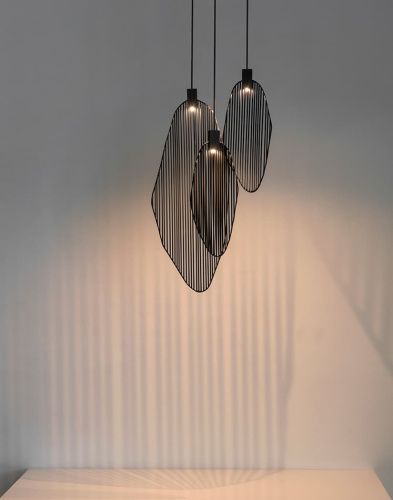 Светильник подвесной Delight Collection Harpe (Харпе) 5046P/S black - фото 4