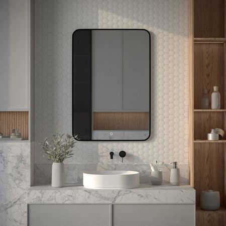 Зеркало с подсветкой Defesto AURA DF 2979S 70х100 подвесное