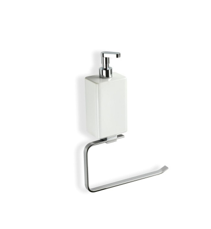 Полотенцедержатель + дозатор Stil Haus Gea GE79D(08)