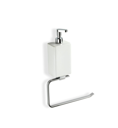 Полотенцедержатель + дозатор Stil Haus Gea GE79D(08)