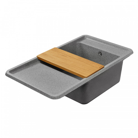 Кухонная мойка Aquaton Беллис 1A724832BS230 87х51 цвет серый