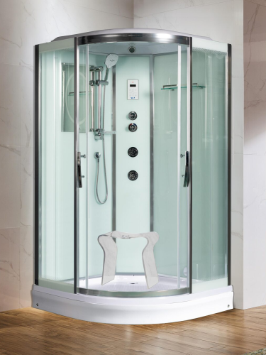 Душевая кабина WeltWasser WW500 EMMER 11015 (10000003286) 110х110 с крышей - фото 4