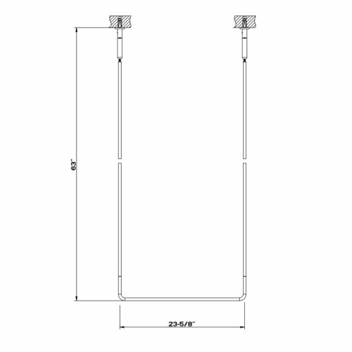 Полотенцедержатель Gessi Goccia 38143#147 - фото 2
