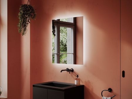 Зеркало с подсветкой Sancos SQUARE SQ700 70х80 подвесное