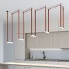 Трековый однофазный светильник Denkirs Belty grill (Белты грилл) DK5571-WB