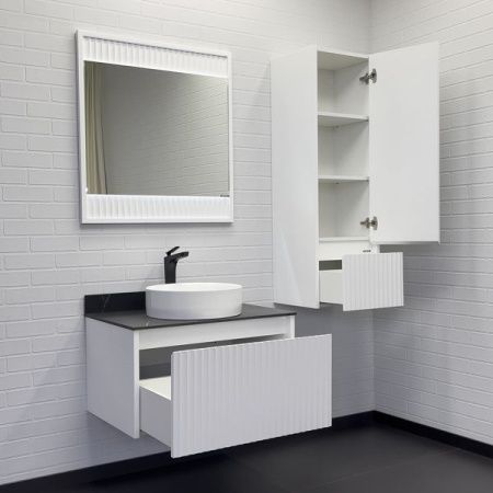 Тумба с раковиной Comforty Марсель 00-00012270CF 80х50 подвесная цвет белый