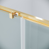 Душевая перегородка Grossman Cosmo 200.K33.02.70.32.00 70х195 стекло прозрачное профиль золото глянцевое