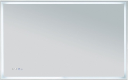 Зеркало в ванную Aquanet Оптима 00288968 120х75 цвет белый