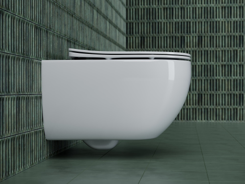 Унитаз Ceramica Nova LONG CN3015 подвесной - фото 4