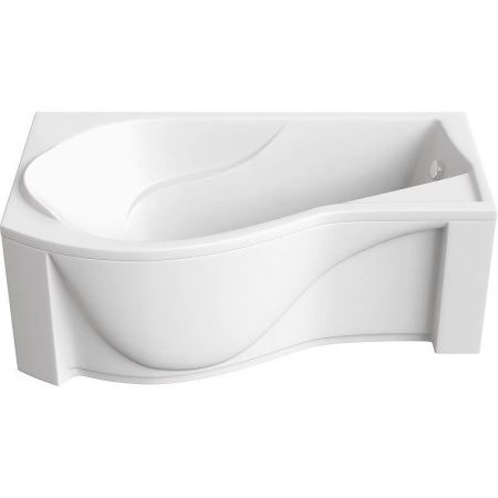 Ванна акриловая Bas Капри В 00016 170х95 угловая асимметричная с каркасом