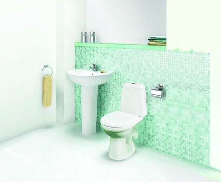 Унитаз-компакт напольный с бачком Jika Vega 8245140002429 белый без сиденья каскадный смыв