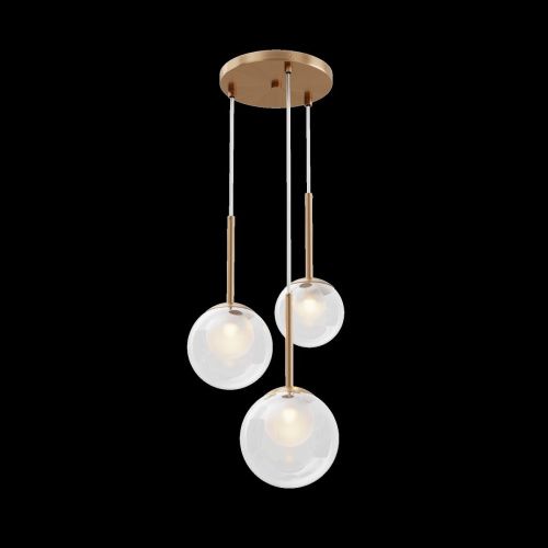 Светильник подвесной Maytoni Basic form Modern MOD521PL-03G - фото 4