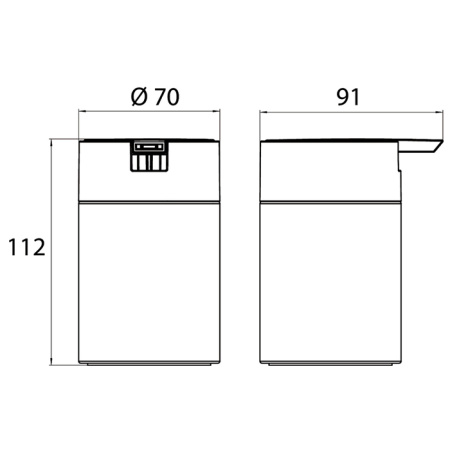 Дозатор Emco System2 3521 001 11