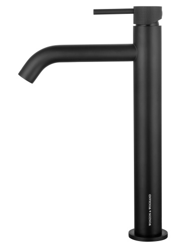 Смеситель Wonzon & Woghand WW-H1062-MB на столешницу черный - фото 2