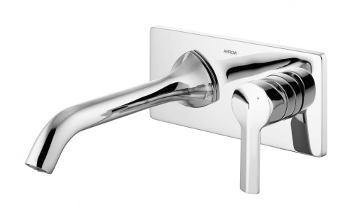Смеситель Arrow AG4205CP встраиваемый в стену хром - фото 2