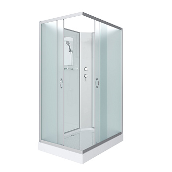 Душевая кабина Niagara Classic 431853QBK 110х80 прямоугольная без крыши ориентация универсальная Душевая кабина Niagara Classic 431853QBK 110х80 прямоугольная без крыши ориентация универсальная