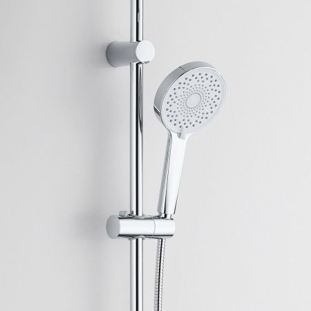 Душевая стойка Bond Circle B01-8800 настенная цвет хром