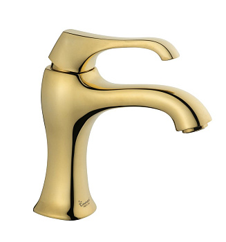 Смеситель Emmevi Ares 76003/OR на раковину золото