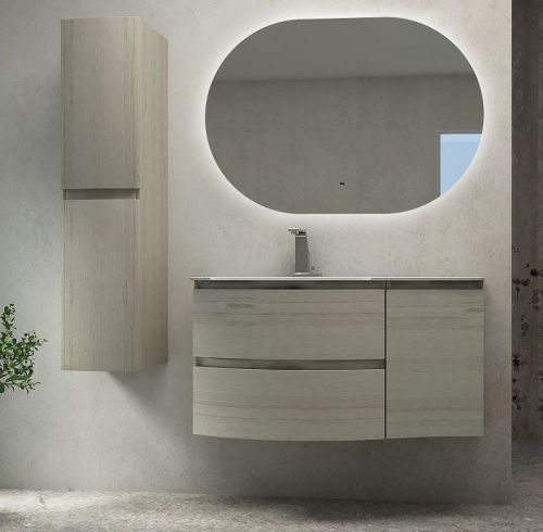 Зеркало с подсветкой Cezares VAGUE CZR-SPC-VAGUE-1100-700-MOV 110х70 подвесное - фото 4