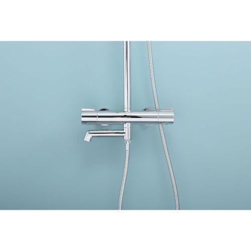 Душевая стойка Raglo R20.26 настенная цвет хром - фото 5