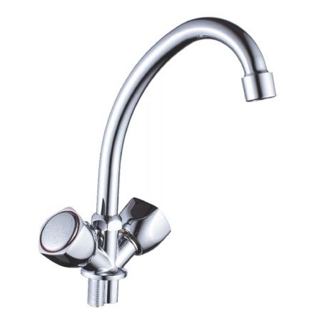 Смеситель для кухни Cron CN4009-2 на мойку хром