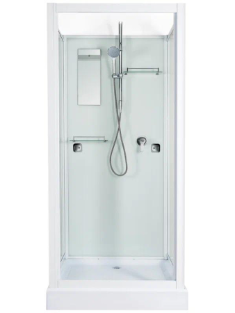 Душевая кабина River MOERO 10000002981 80х80 прямоугольная без крыши ориентация универсальная