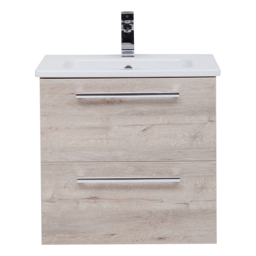 Тумба под раковину Dreja Gio 77.0102D 58х55х46 подвесная цвет дуб кантри - фото 3