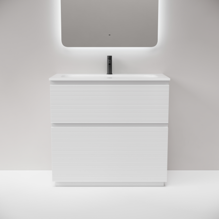 Тумба под раковину Sancos FOLK Floor FL90FW 90х40 напольная цвет белый