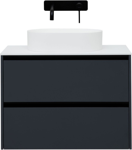 Тумба под раковину Allen Brau Activity 1.34005.AM 90х46х65 подвесная цвет черный - фото 5