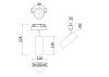 Трековый светодиодный светильник Maytoni Technical Focus LED TR019-2-7W4K-B