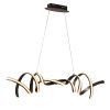 Светильник подвесной Delight Collection Fluire (Флуире) MD8690-2C dark bronze