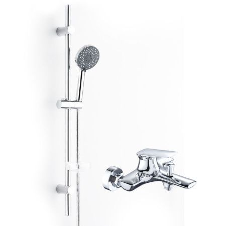 Душевая стойка Bond Circle B36-5200 настенная цвет хром