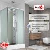 Душевая кабина AvaCan KD KD2911LED 110х90 прямоугольная с крышей ориентация универсальная
