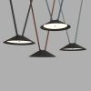 Трековый однофазный светильник Denkirs Belty flow (Белты флов) DK5664-BK