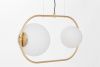 Светильник подвесной Lumina Deco Panari (Панари) LDP 1210-2-PR GD