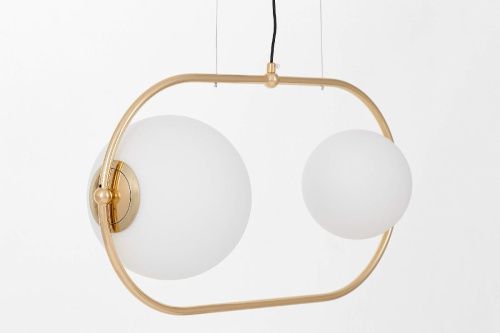 Светильник подвесной Lumina Deco Panari (Панари) LDP 1210-2-PR GD - фото 3