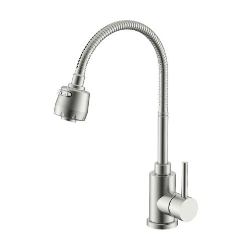 Смеситель для кухни Splenka S201 S201.47.05 на мойку сатин - фото 2