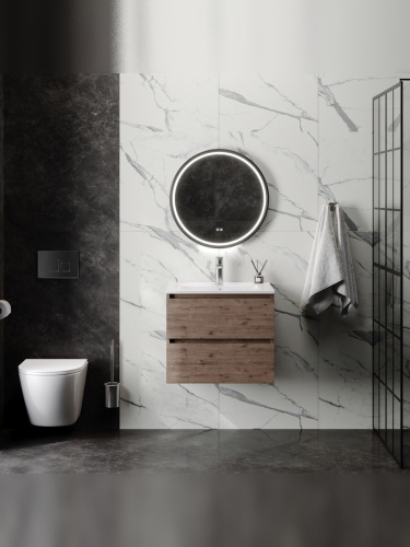 Тумба с раковиной Teymi Laina F16038 60х46х50 подвесная - фото 3